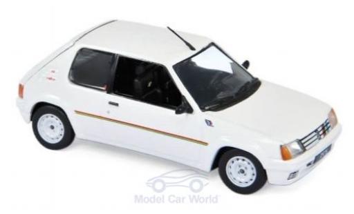 Modellautos Peugeot 205 1/43 Norev Rallye weiss/Dekor 1988 Peugeot 205 1/43 Norev Rallye weiss/Dekor 1988 modellautos