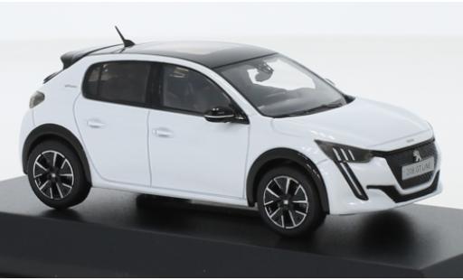 Modellautos Peugeot 208 1/43 Norev GT Line mettalic weiss 2019 Peugeot 208 1/43 Norev GT Line mettalic weiss 2019 modellautos