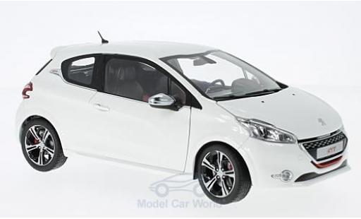 Modellautos Peugeot 208 1/18 Norev GTi weiss 2013 Peugeot 208 1/18 Norev GTi weiss 2013 modellautos