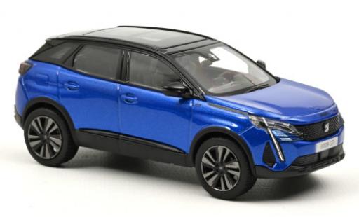 Modellautos Peugeot 3008 1/43 Norev GT Black Pack mettalic blau 2021 Peugeot 3008 1/43 Norev GT Black Pack mettalic blau 2021 modellautos