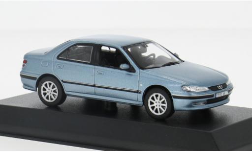 Modellautos Peugeot 406 1/43 Norev metallise blau 2002 1:43 Peugeot 406 1/43 Norev metallise blau 2002 1:43 modellautos