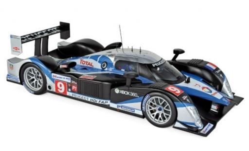Peugeot 908 1/18 Norev HDI FAP No.9 Total 24h Le Mans 2009 D.Brabham/M.Gene/A.Wurz ohne Vitrine modellautos