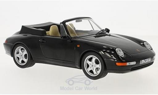 Modellautos Porsche 993 SC 1/18 Norev 911 () Carrera Cabriolet schwarz 1994 SoftTop liegt bei Porsche 993 SC 1/18 Norev 911 () Carrera Cabriolet schwarz 1994 SoftTop liegt bei modellautos