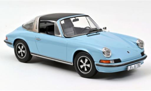 Modellautos Porsche 911 1/18 Norev S Targa blau 1973 Porsche 911 1/18 Norev S Targa blau 1973 modellautos