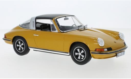 Modellautos Porsche 911 1/18 Norev S Targa mettalic gold 1973 Targadach détachable Porsche 911 1/18 Norev S Targa mettalic gold 1973 Targadach détachable modellautos