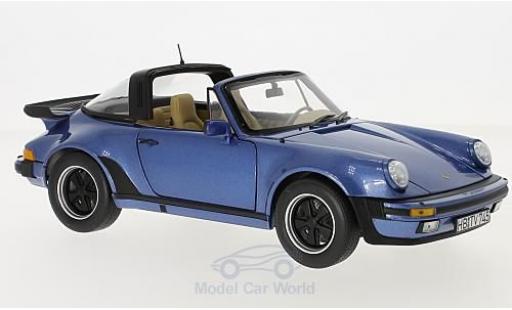 Modellautos Porsche 930 Turbo 1/18 Norev 911 Turbo Targa mettalic blau 1987 Porsche 930 Turbo 1/18 Norev 911 Turbo Targa mettalic blau 1987 modellautos