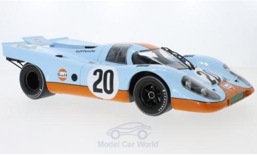Porsche 917 1970 1/12 Norev K No.20 Gulf 24h Le Mans 1970 J.Siffert/B.Redman modellautos