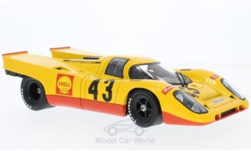 Modellautos Porsche 917 1970 1/18 Norev K No.43 Racing Team AAW 1000 Km Spa Francorchamps 1970 H.Laine/G.van Lennep Porsche 917 1970 1/18 Norev K No.43 Racing Team AAW 1000 Km Spa Francorchamps 1970 H.Laine/G.van Lennep modellautos