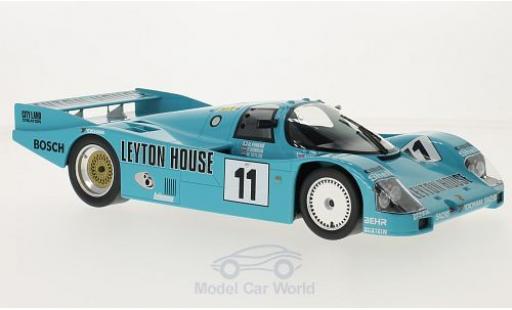 Modellautos Porsche 962 1987 1/18 Norev C No.11 Kremer Racing Leyton House 24h Le Mans 1987 G.Fouche/F.Konrad/W.Taylor Porsche 962 1987 1/18 Norev C No.11 Kremer Racing Leyton House 24h Le Mans 1987 G.Fouche/F.Konrad/W.Taylor modellautos