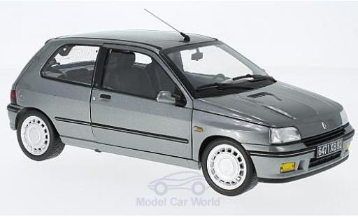 Renault Clio 16S 1/18 Norev 16S mettalic grau 1991 modellautos