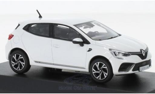 Renault Clio 1/43 Norev R.S. Line mettalic weiss 2019 modellautos