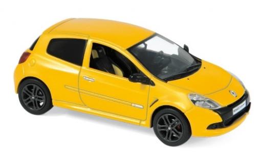 Renault Clio 1/43 Norev R.S. mettalic gelb 2009 modellautos
