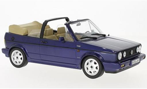 Modellautos Volkswagen Golf 1/18 Norev I Cabriolet Classic Line mettalic blau 1992 Volkswagen Golf 1/18 Norev I Cabriolet Classic Line mettalic blau 1992 modellautos