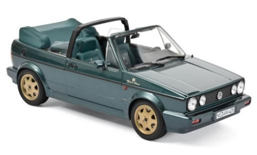 Modellautos Volkswagen Golf 1/18 Norev I Cabriolet Etienne Aigner mettalic grün 1990 Volkswagen Golf 1/18 Norev I Cabriolet Etienne Aigner mettalic grün 1990 modellautos