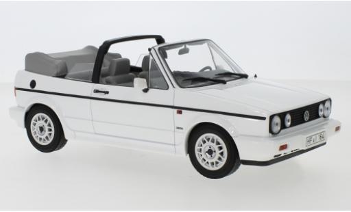 Modellautos Volkswagen Golf 1/18 Norev I Cabriolet weiss 1992 Volkswagen Golf 1/18 Norev I Cabriolet weiss 1992 modellautos