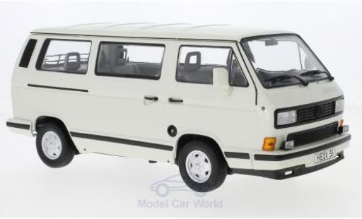 Volkswagen T3 A 1/18 Norev Multivan Whitestar weiss 1990 modellautos