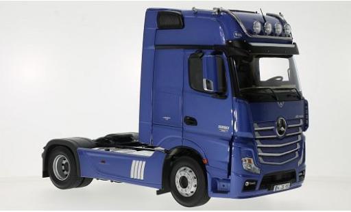 Modellautos Mercedes Actros 1/18 NZG 2 GigaSpace 4x2 FH25 mettalic blau Mercedes Actros 1/18 NZG 2 GigaSpace 4x2 FH25 mettalic blau modellautos