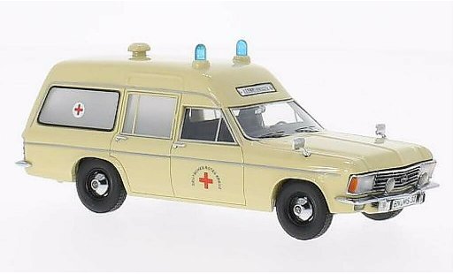 Opel Admiral B 1/43 Matrix SWB Miesen RTW Rettungswagen 1970 modellautos
