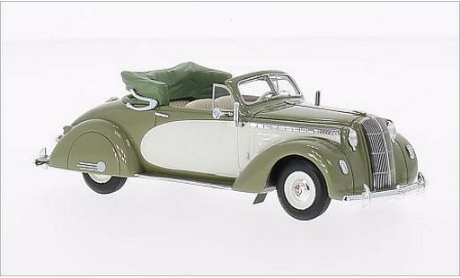 Opel Admiral Vorkrieg 1/43 Neo Hebmuller oliv/beige 1938 modellautos
