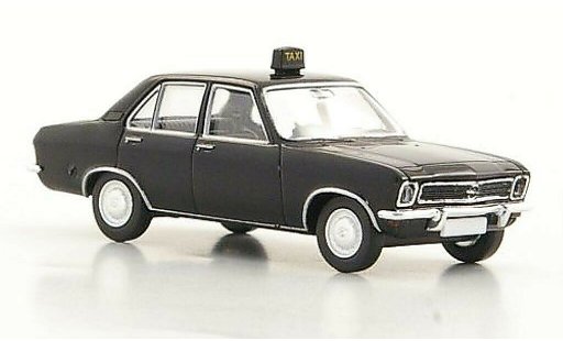 Opel Ascona A Taxi 1/87 Brekina schwarz 4-Turer modellautos
