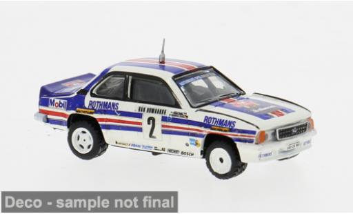 Opel Ascona 1/87 Brekina B i400 Rallye Monte Carlo 1982 #2 W.Röhrl 1:87 modellautos