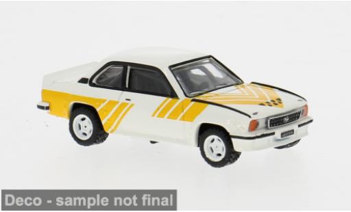 Opel Ascona 1/87 Brekina B i400 weiss/gelb 1980 1:87 modellautos