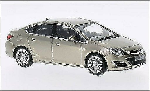 Opel Astra Limousine 1/43 Minichamps J gold 2012 modellautos