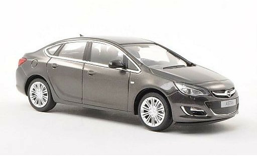 Opel Astra Limousine 1/43 Minichamps J grau 2012 modellautos