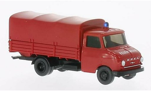 Opel Blitz Base 1/87 Wiking Pritschen-LKW Feuerwehr modellautos