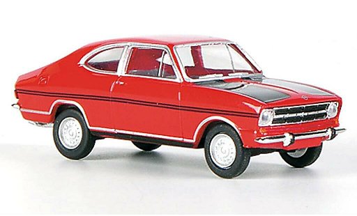 Opel Kadett B B 1/87 Herpa Rallye rot/schwarz modellautos