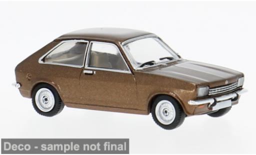 Opel Kadett 1/87 PCX87 C City braun 1975 1:87 modellautos