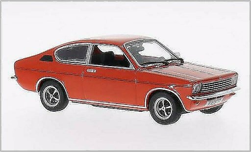 Opel Kadett C Coupe 1/43 Minichamps rot 1973 modellautos