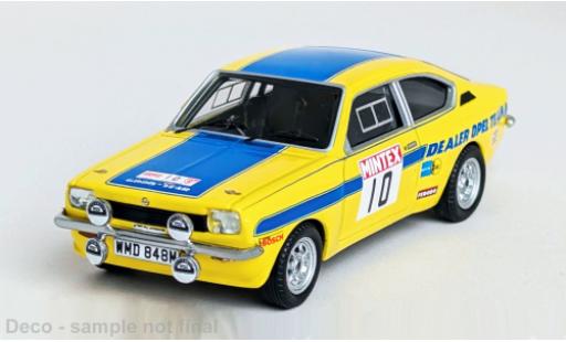 Opel Kadett 1/43 Trofeu GT/E Rally Mintex Dales 1975 Dealer Team #10 T.Fall/M.Wood 1:43 modellautos