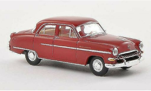 Opel Kapitan 1954 1/87 Brekina rot modellautos