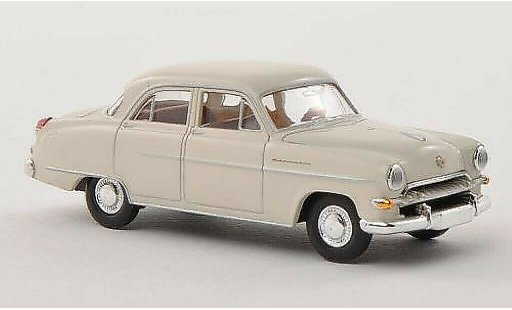 Opel Kapitan 1954 1/87 Brekina weiss modellautos