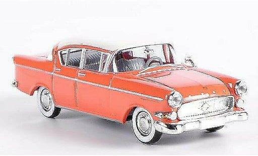 Opel Kapitan P2.5 1/87 Brekina lachs/weiss modellautos