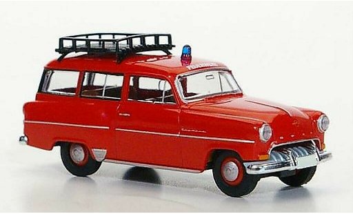 Opel Olympia Base 1/87 Brekina Caravan Feuerwehr modellautos