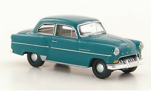 Opel Olympia Rekord 1/87 Brekina gr&Atilde;&frac14;n modellautos
