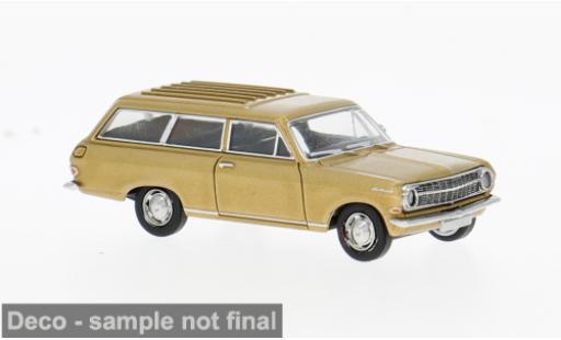 Opel Rekord 1/87 Brekina A Caravan gold 1963 1:87 modellautos