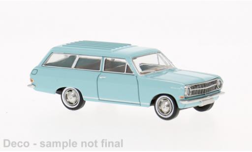 Opel Rekord 1/87 Brekina A Caravan t&uuml;rkis 1963 1:87 modellautos