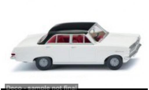 Opel Rekord 1/87 Wiking A weiss/schwarz 1963 1:87 modellautos