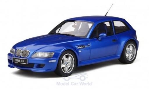 Bmw Z3 1/18 Ottomobile M Coupe 3.2 mettalic blau 2000 modellautos
