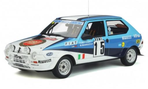 Modellautos Fiat Ritmo 1/18 Ottomobile Abarth Gr.2 No.15 Rally WM Rally Monte Carlo 1980 A.Bettega/M.Mannucci Fiat Ritmo 1/18 Ottomobile Abarth Gr.2 No.15 Rally WM Rally Monte Carlo 1980 A.Bettega/M.Mannucci modellautos
