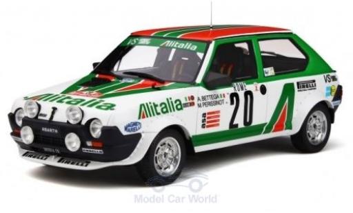 Modellautos Fiat Ritmo 1/18 Ottomobile Abarth No.20 Alitalia Rallye WM Rallye Monte Carlo 1979 A.Bettega/M.Perissinot Fiat Ritmo 1/18 Ottomobile Abarth No.20 Alitalia Rallye WM Rallye Monte Carlo 1979 A.Bettega/M.Perissinot modellautos