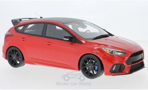 Ford Focus 1/18 Ottomobile MK III RS rot/schwarz 2018 modellautos