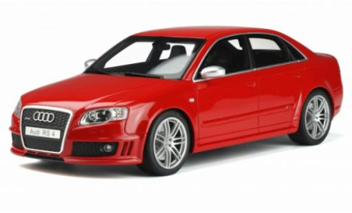Modellautos Audi RS4 1/18 Ottomobile (B7) 4.2 FSI rot 2005 Audi RS4 1/18 Ottomobile (B7) 4.2 FSI rot 2005 modellautos