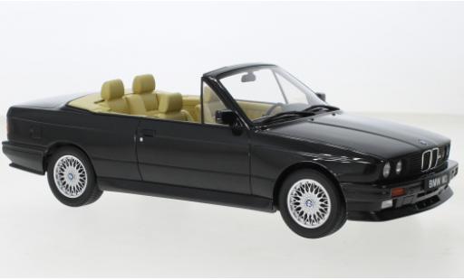 Bmw M3 1/18 Ottomobile (E30) cabriolet metallise noire 1989 modellautos