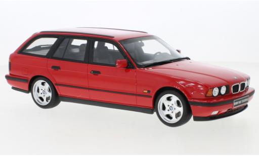 Bmw M5 1/18 Ottomobile Touring (E34) rouge 1994 modellautos