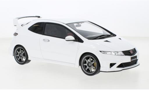 Modellautos Honda Civic 1/18 Ottomobile FN2 Type-R Mugen blanche 2010 Honda Civic 1/18 Ottomobile FN2 Type-R Mugen blanche 2010 modellautos