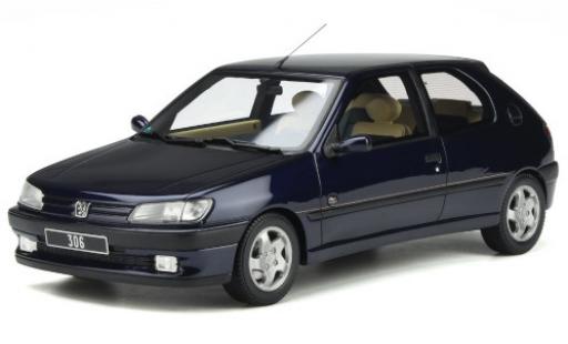 Modellautos Peugeot 306 1/18 Ottomobile Eden Park mettalic blau 1995 Peugeot 306 1/18 Ottomobile Eden Park mettalic blau 1995 modellautos